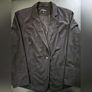 NWOT - Lane Bryant Black Dress Stretch Blazer - Size 22